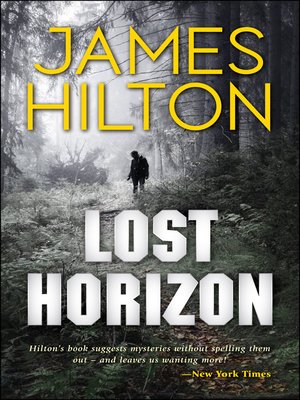 cover image of Lost Horizon